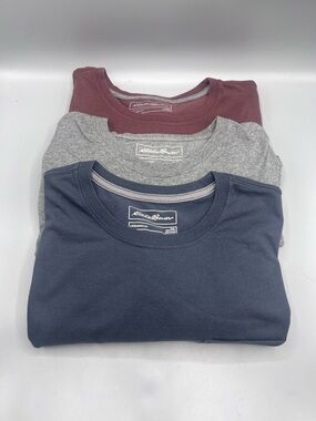 Eddie Bauer Men’s Lot of 3 Legendwash Short Sleeve T-Shirts XXL